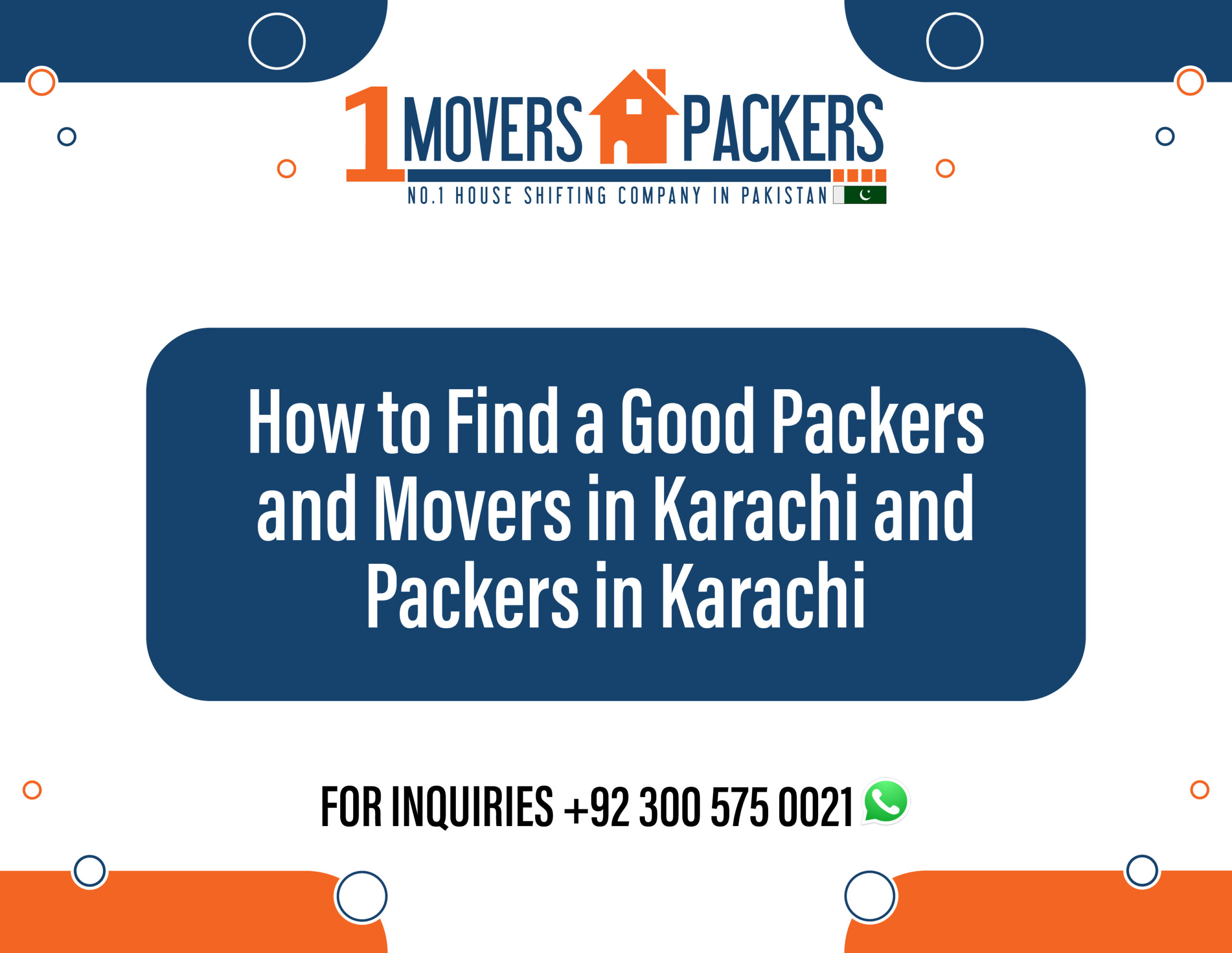 How to Find a Good Packers and Movers in Karachi and Packers in Karachi