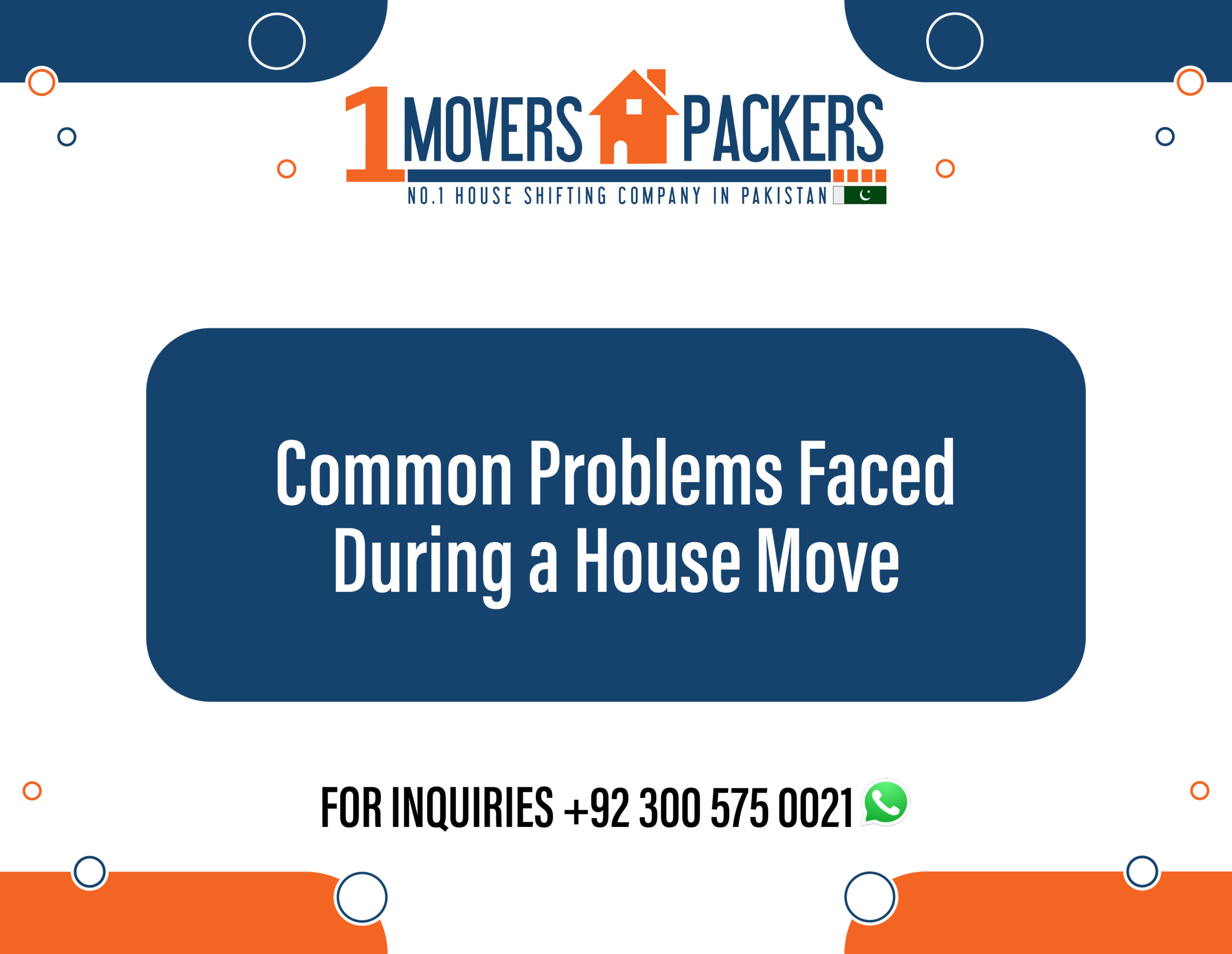 Common Problems Faced During a House Move